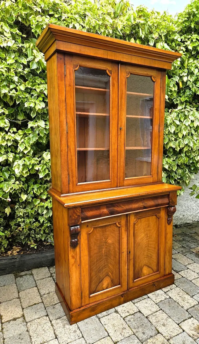 Victorian Display Bookcase- Circa 1870 - Image 3