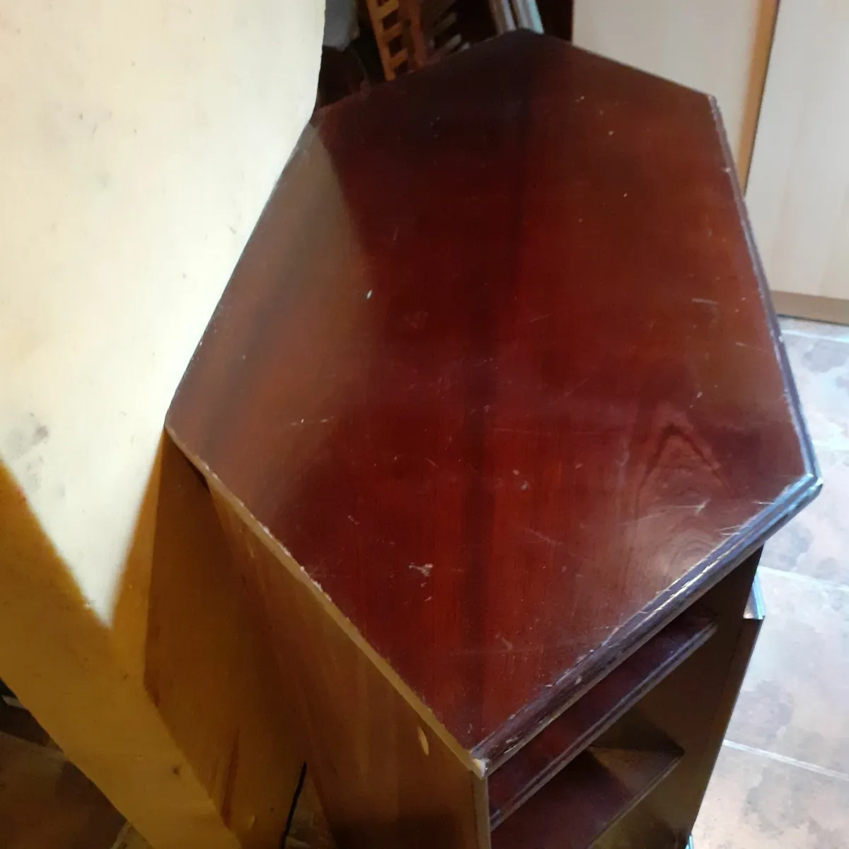 TV mahogany stand - unit - Image 3