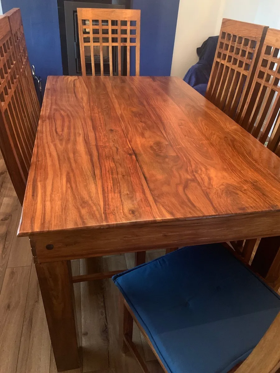 Dining Table & 6 chairs - Image 3