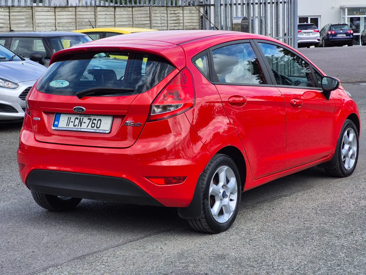 Ford Fiesta 1 4tdci 5dr zetec  2011 new NCT - Image 2