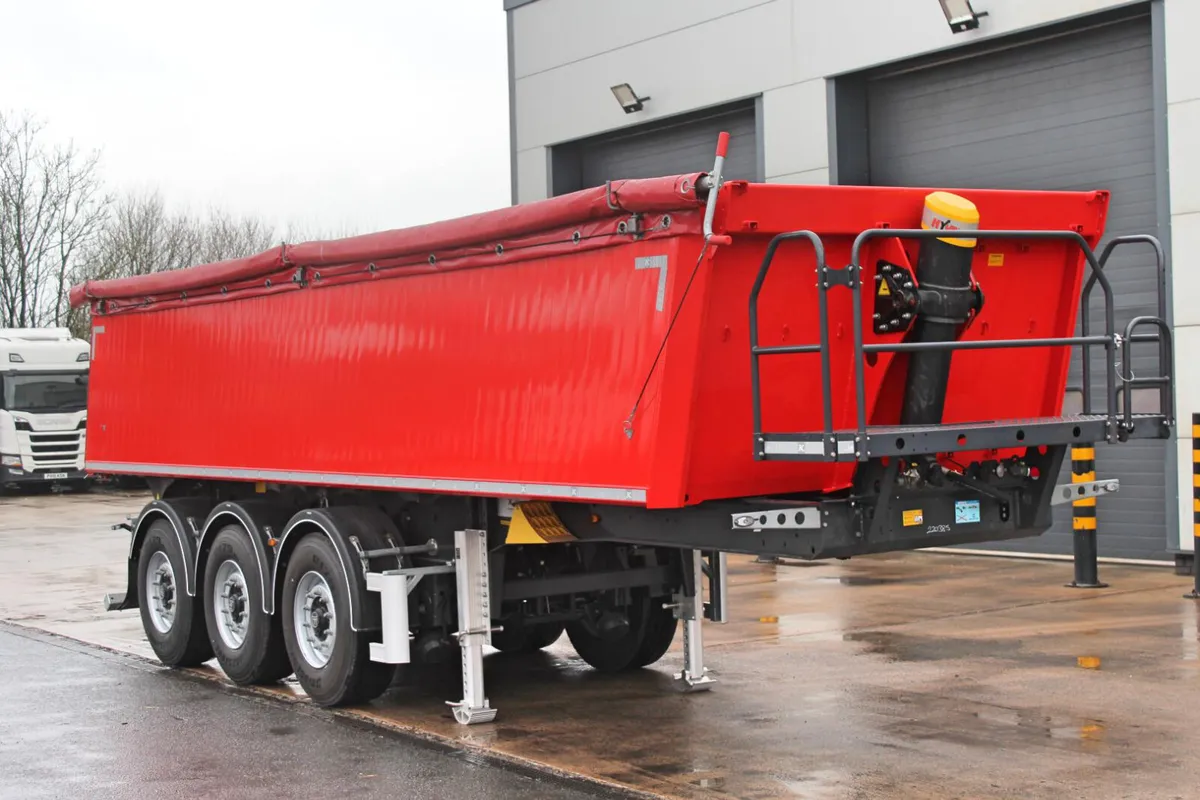 2025 KÄSSBOHRER SKA 3 AXLE ALLOY TIPPING TRAILER - Image 1