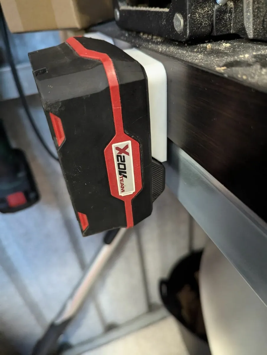 3D PRINTED M18 MILWAUKEE BATTERY MOUNT - Image 1