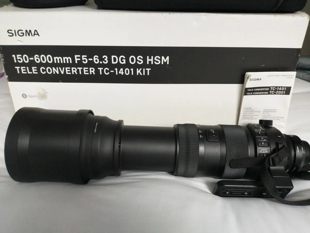 Sigma 150-600mm kit , SPORT Nikon fit Mint - Image 1