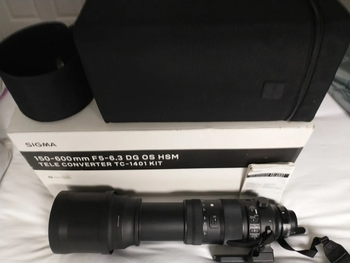 Sigma 150-600mm kit , SPORT Nikon fit Mint - Image 2