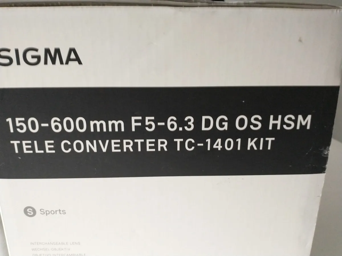 Sigma 150-600mm kit , SPORT Nikon fit Mint - Image 4