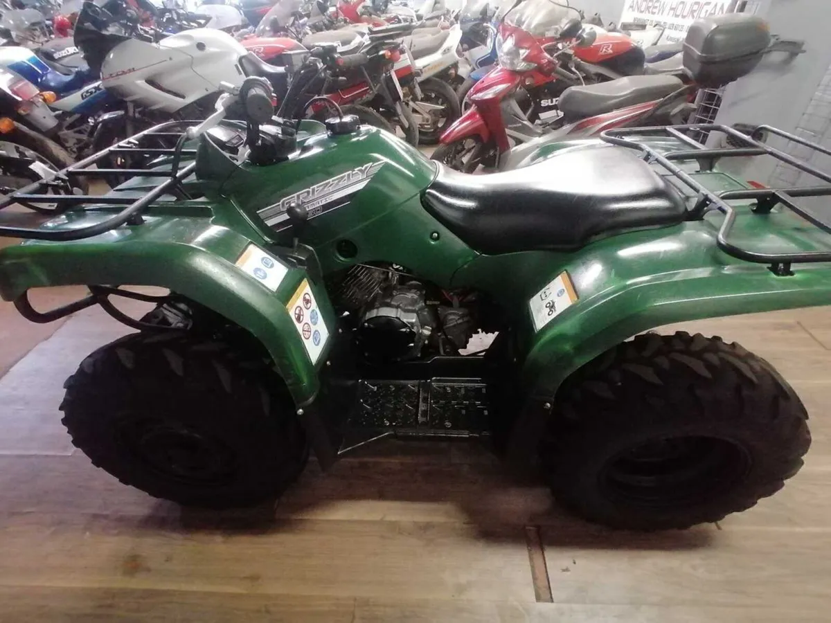 Yamaha YFM 350 Grizzly Quad - Image 4