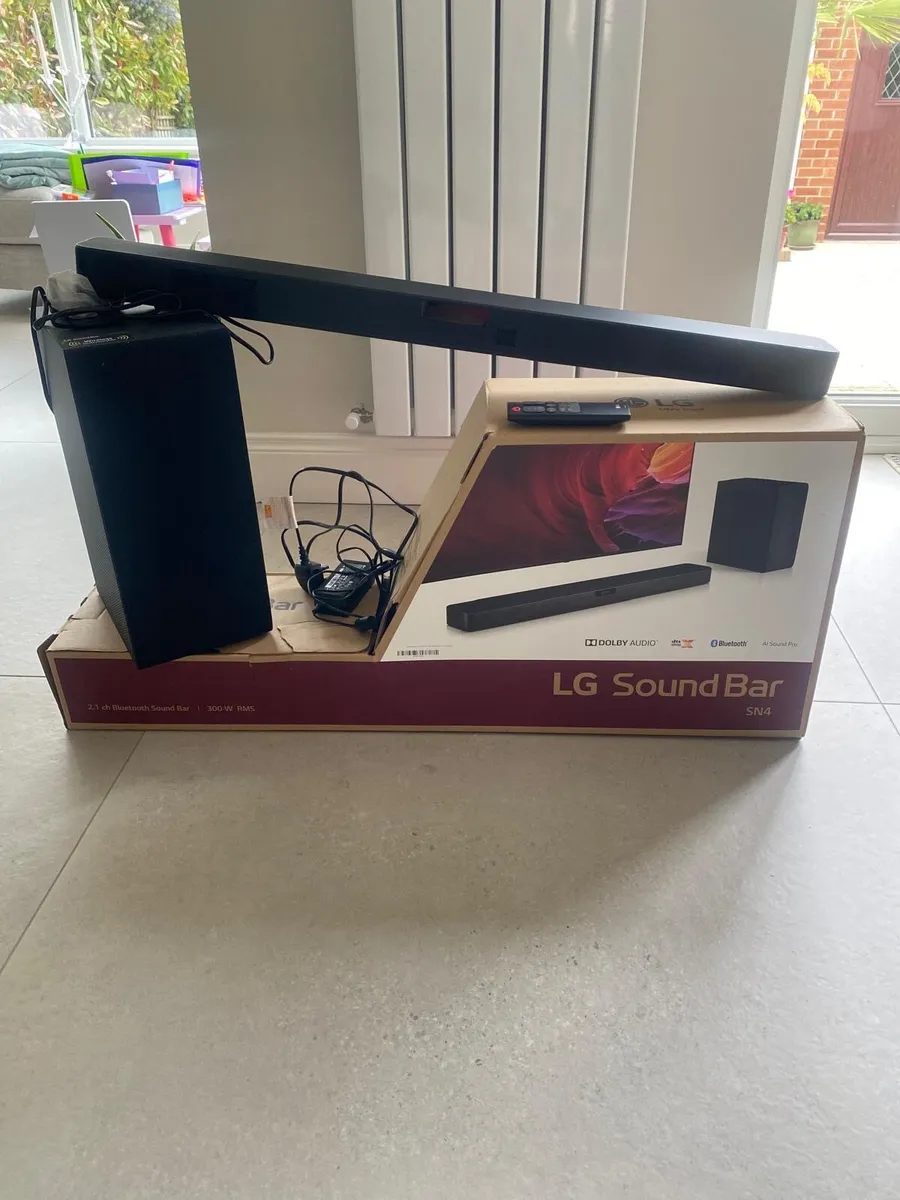 soundbar & woofer