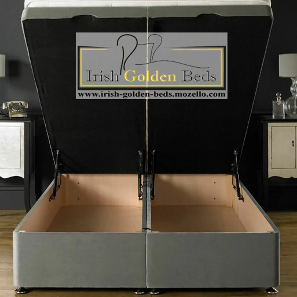 bed frame and headboard,free delivery - Image 3