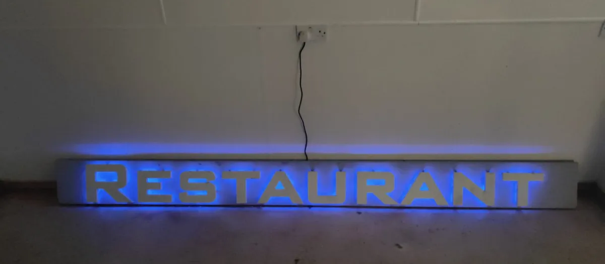 Large Restaurant Sign - Image 2