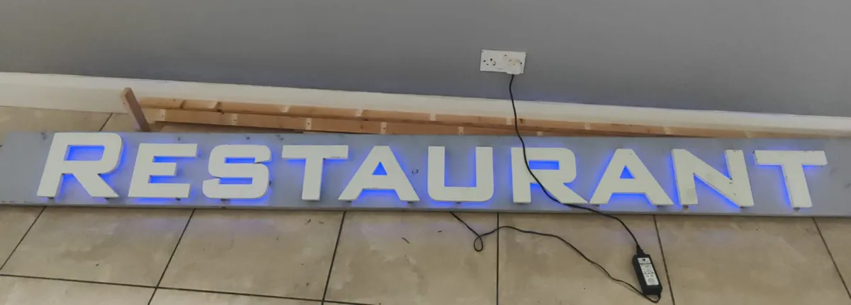 Large Restaurant Sign - Image 3