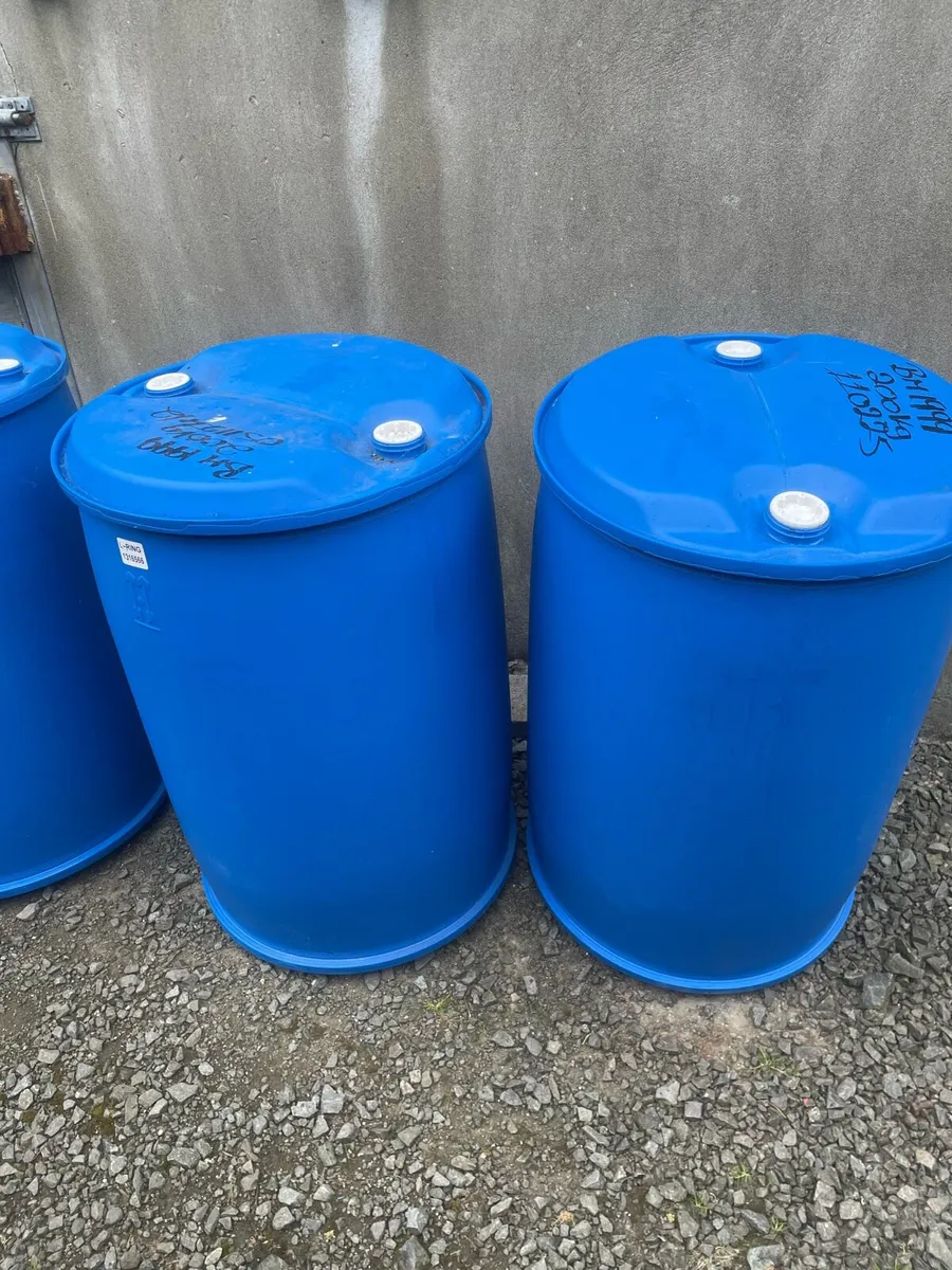 Plastic barrels