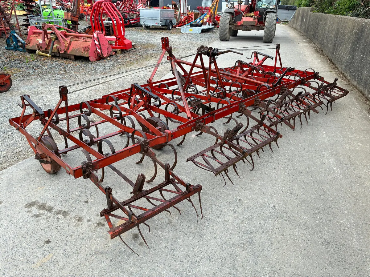 Kongskilde 15ft Folding KKK Harrow - Image 4