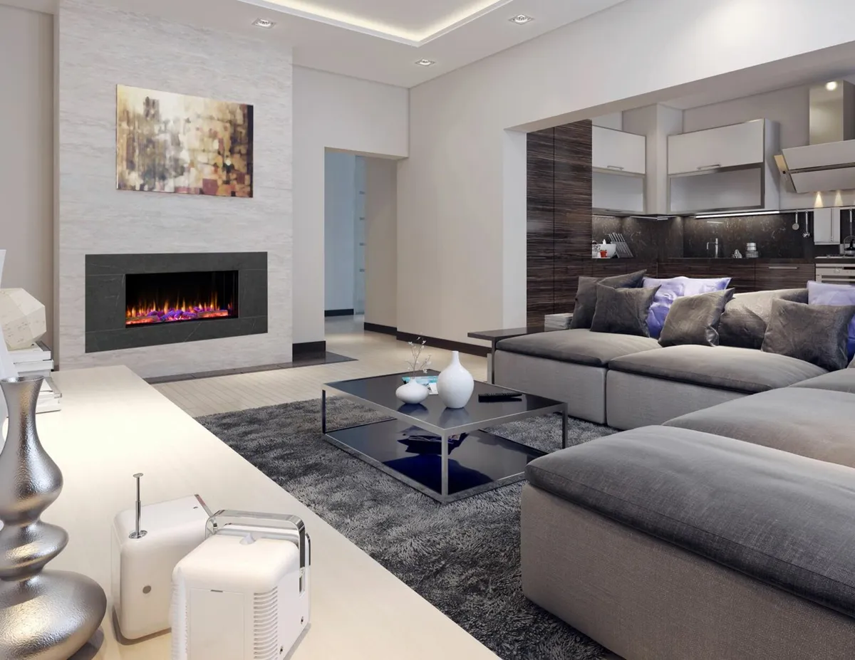 Iconic 1000 Electric Fire - Image 1