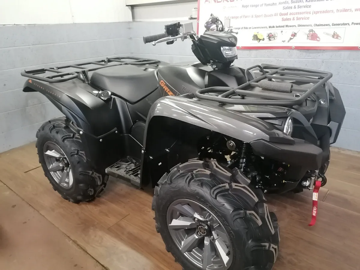 Yamaha YFM 700 Grizzly Special Edition Quad Black - Image 3