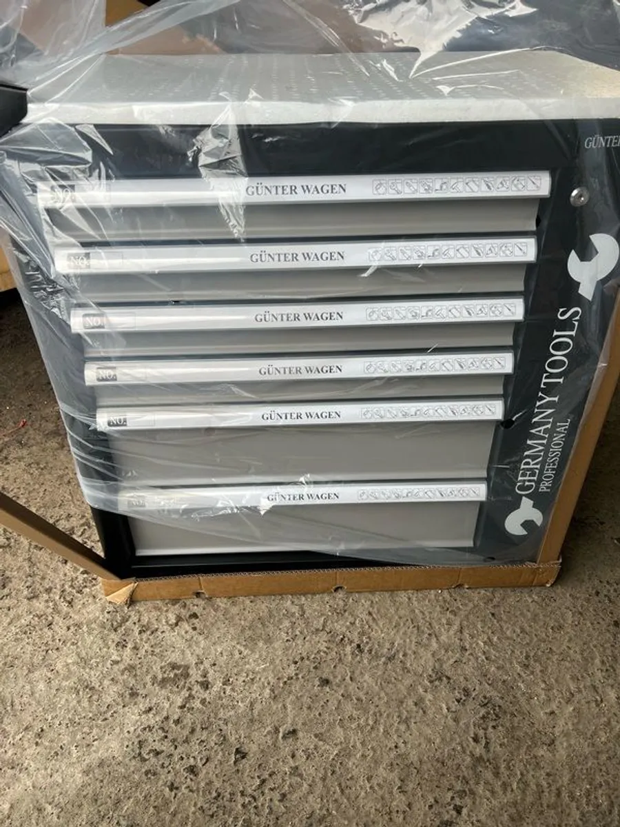 brand new toolbox with tools - Image 1