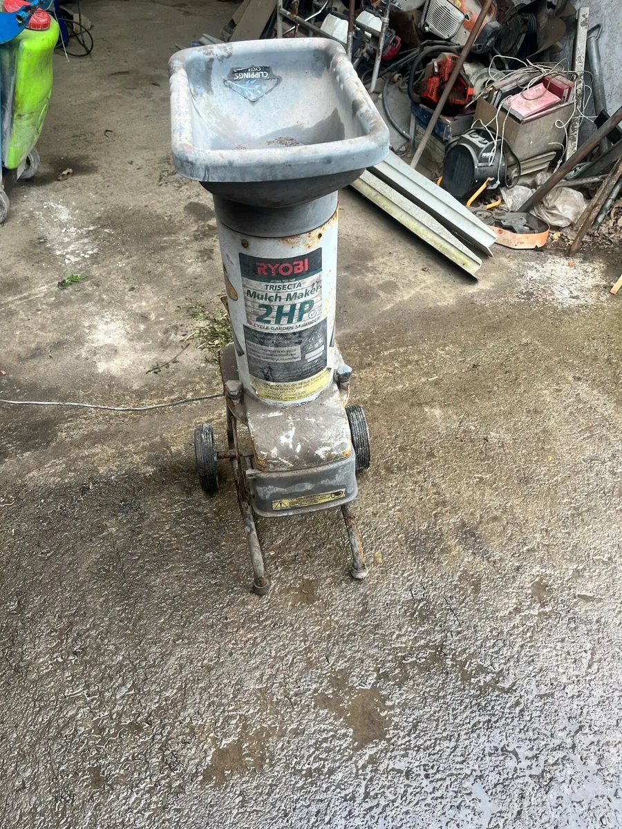 Ryobi garden mulcher - Image 2