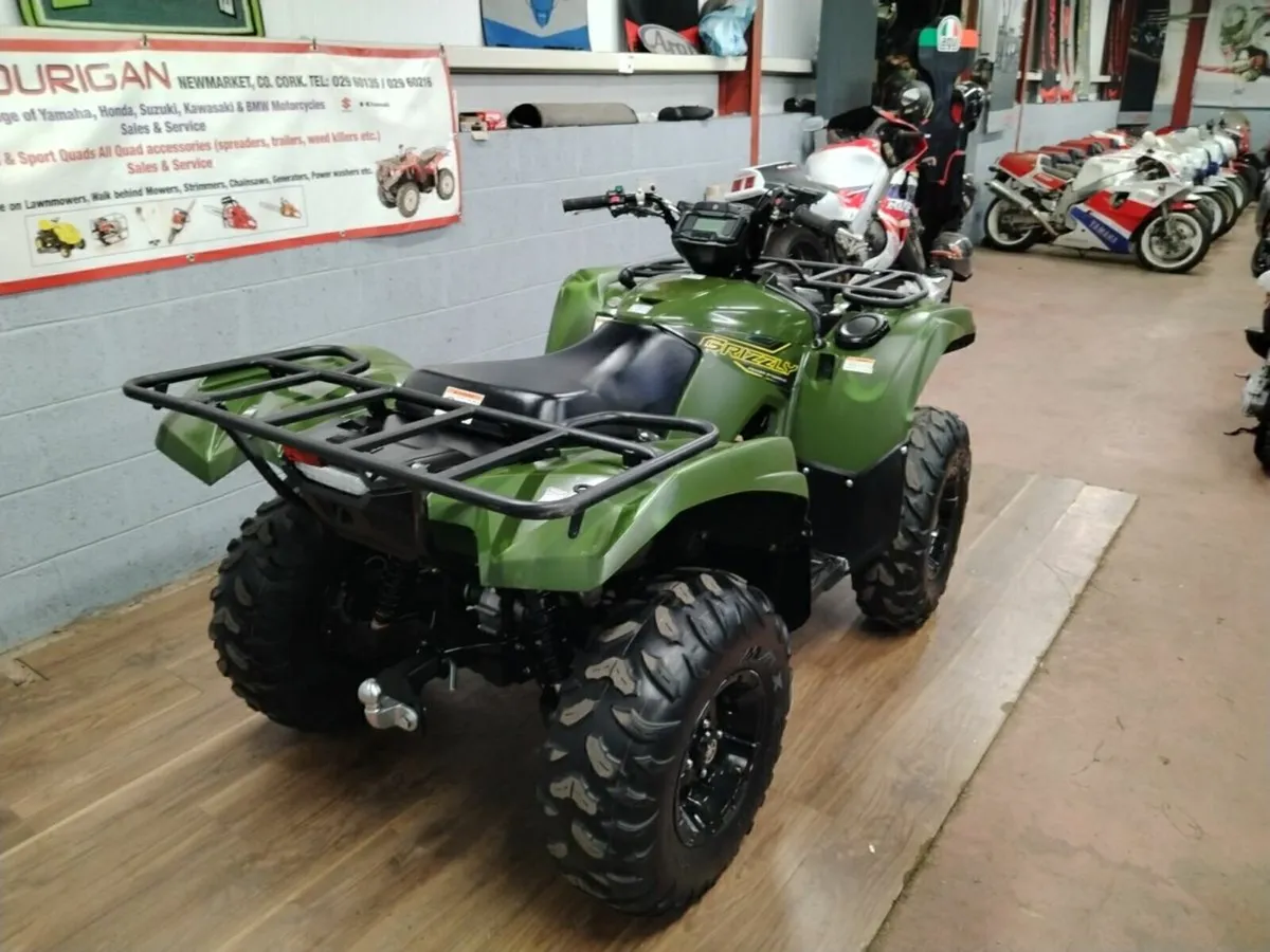 Yamaha YFM 700 Grizzly Special Edition Demo - Image 4