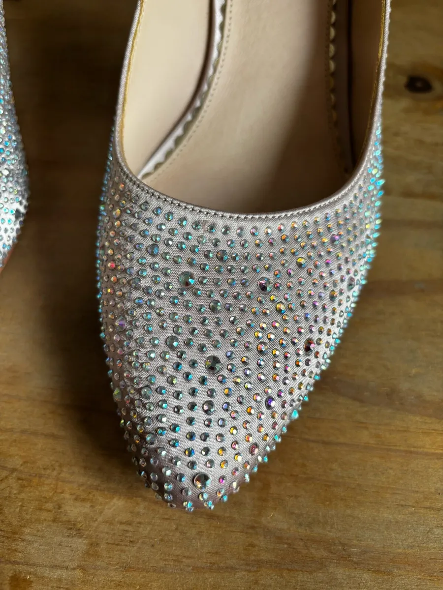 Diamanté Bridal Shoes - Image 3