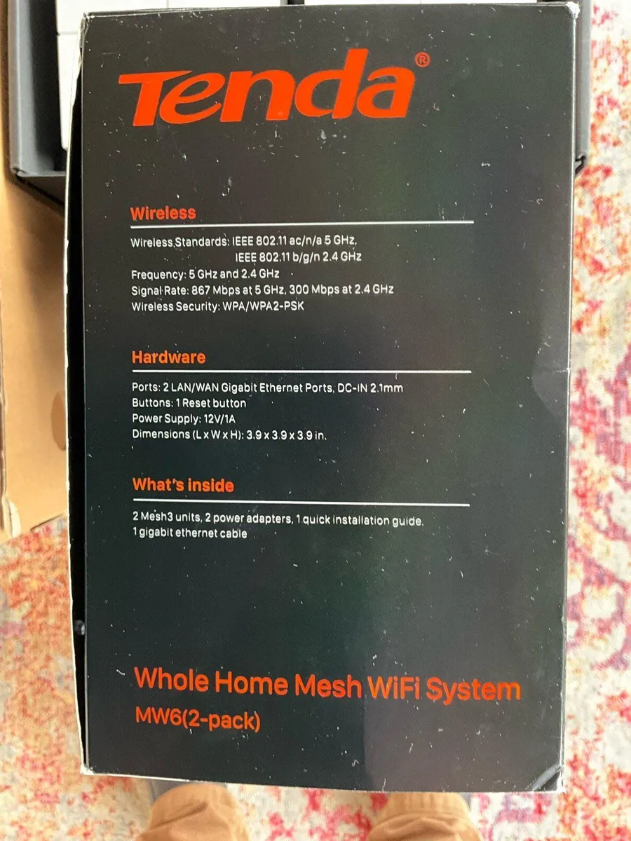 Whole home Tenda Nova  mesh wi-fi system - Image 2