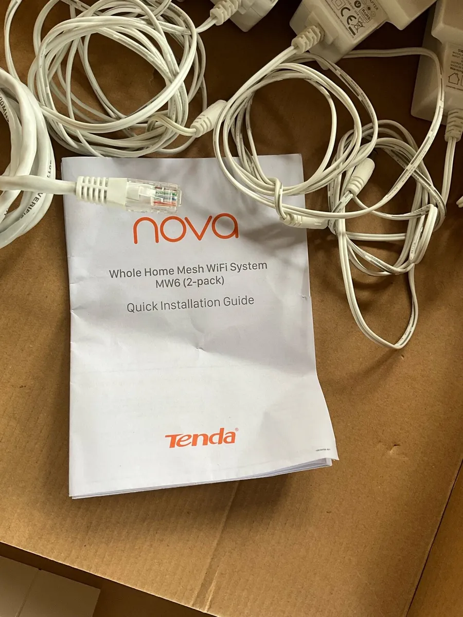 Whole home Tenda Nova  mesh wi-fi system - Image 4