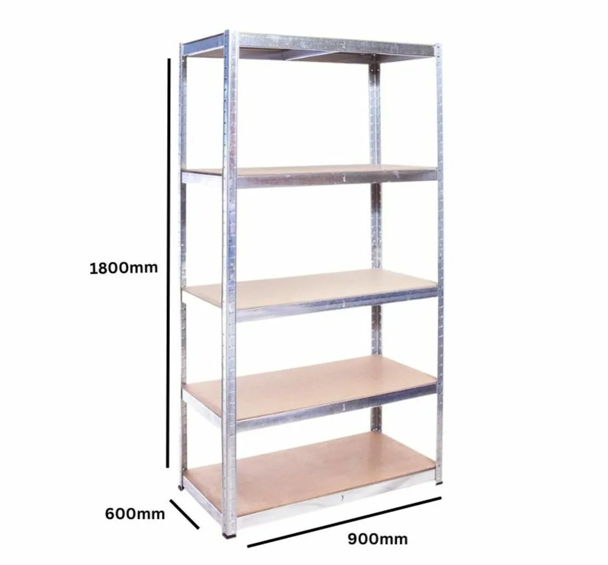 Galvanised shelving 3 Sizes Available - Image 3