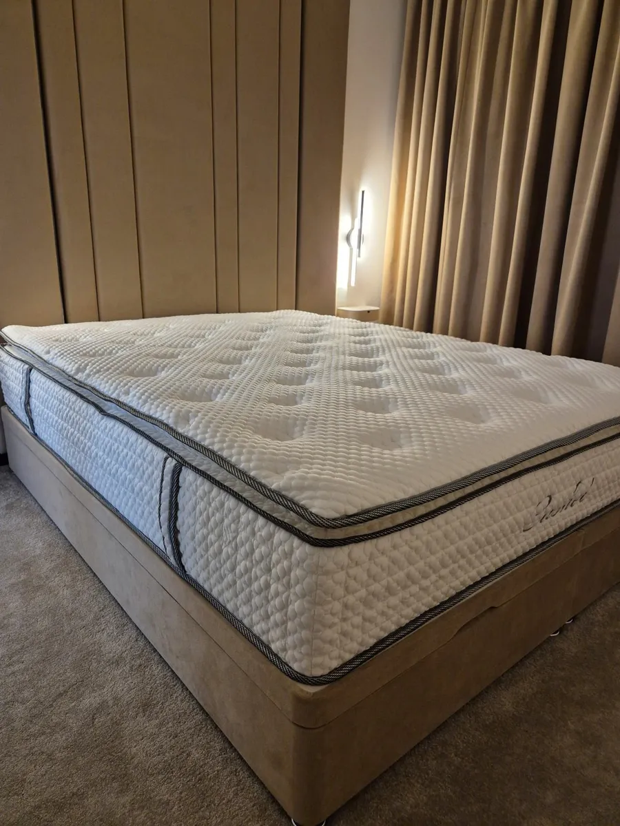 Luxury pillow top 2000 pocket sprung mattress •	Me - Image 2