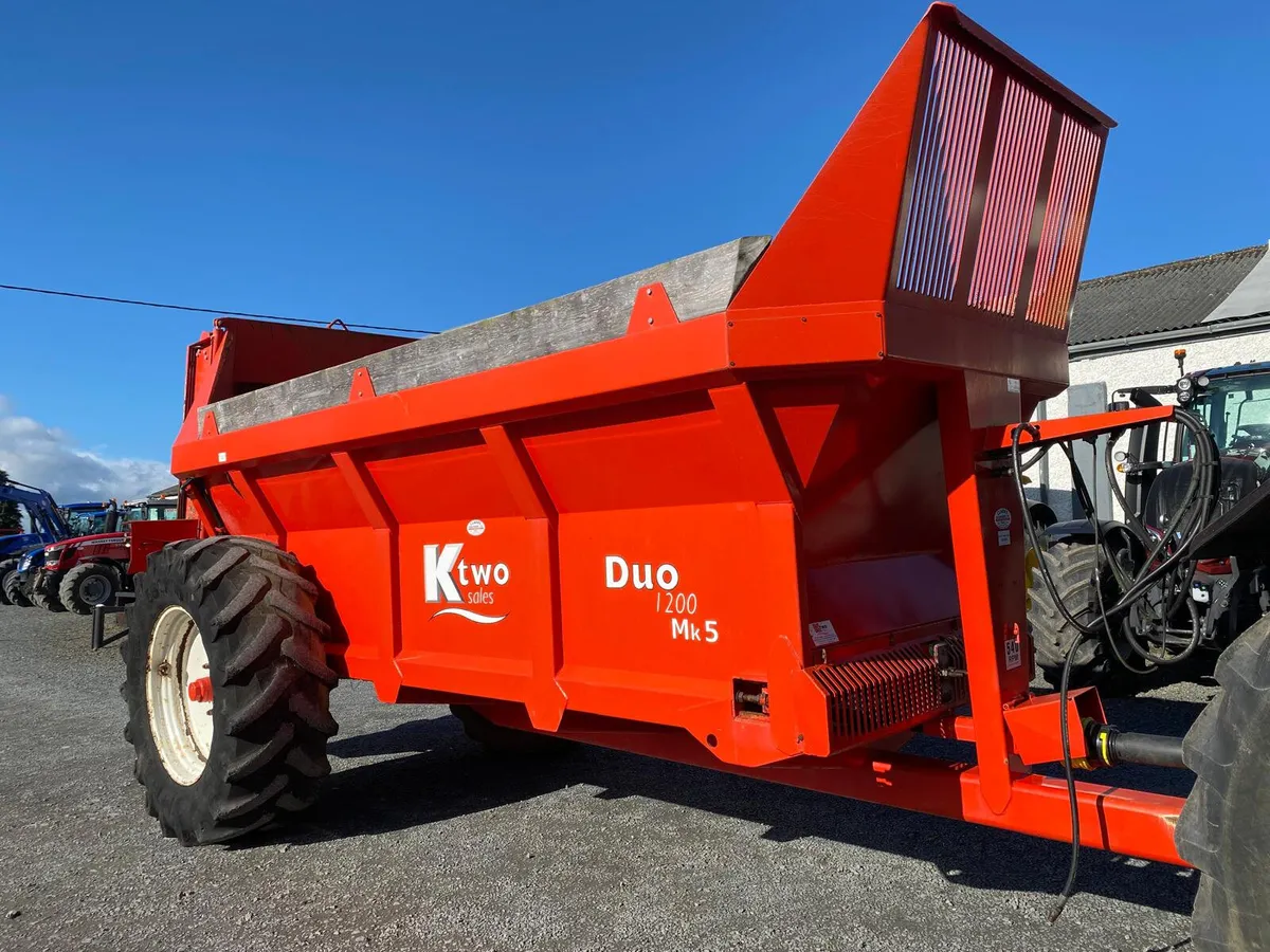 K-Two 12 Tonne Muckspreader🌟 Fully Serviced 🌟 - Image 1