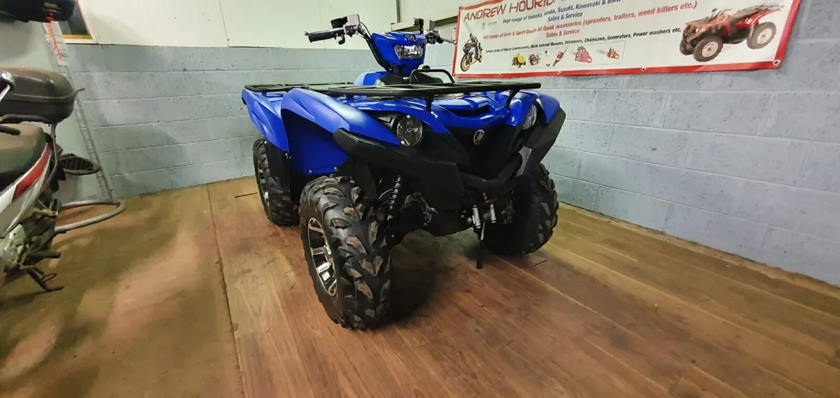 Yamaha YFM 700 Grizzly Quad ONLY 74 Hours - Image 2