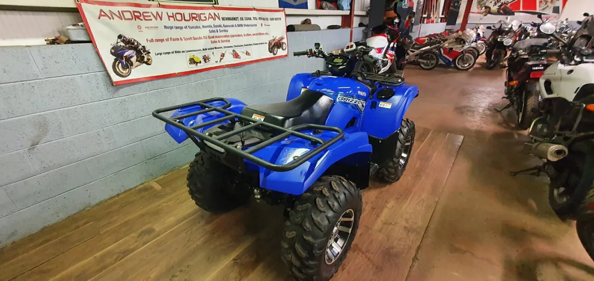 Yamaha YFM 700 Grizzly Quad ONLY 74 Hours - Image 4