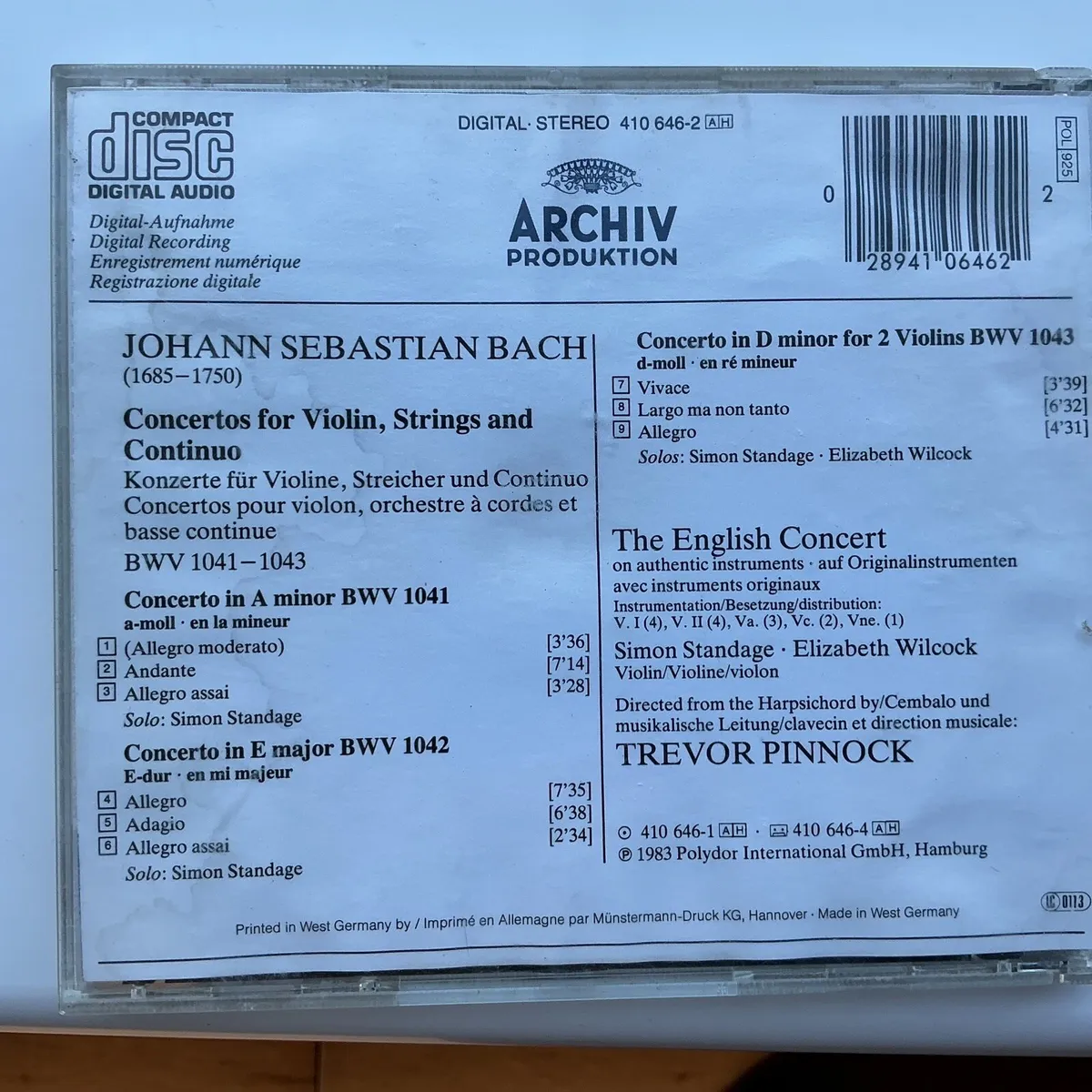 Bach cd - Image 2