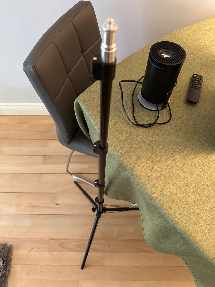 Smart Projector and tripod - Image 1