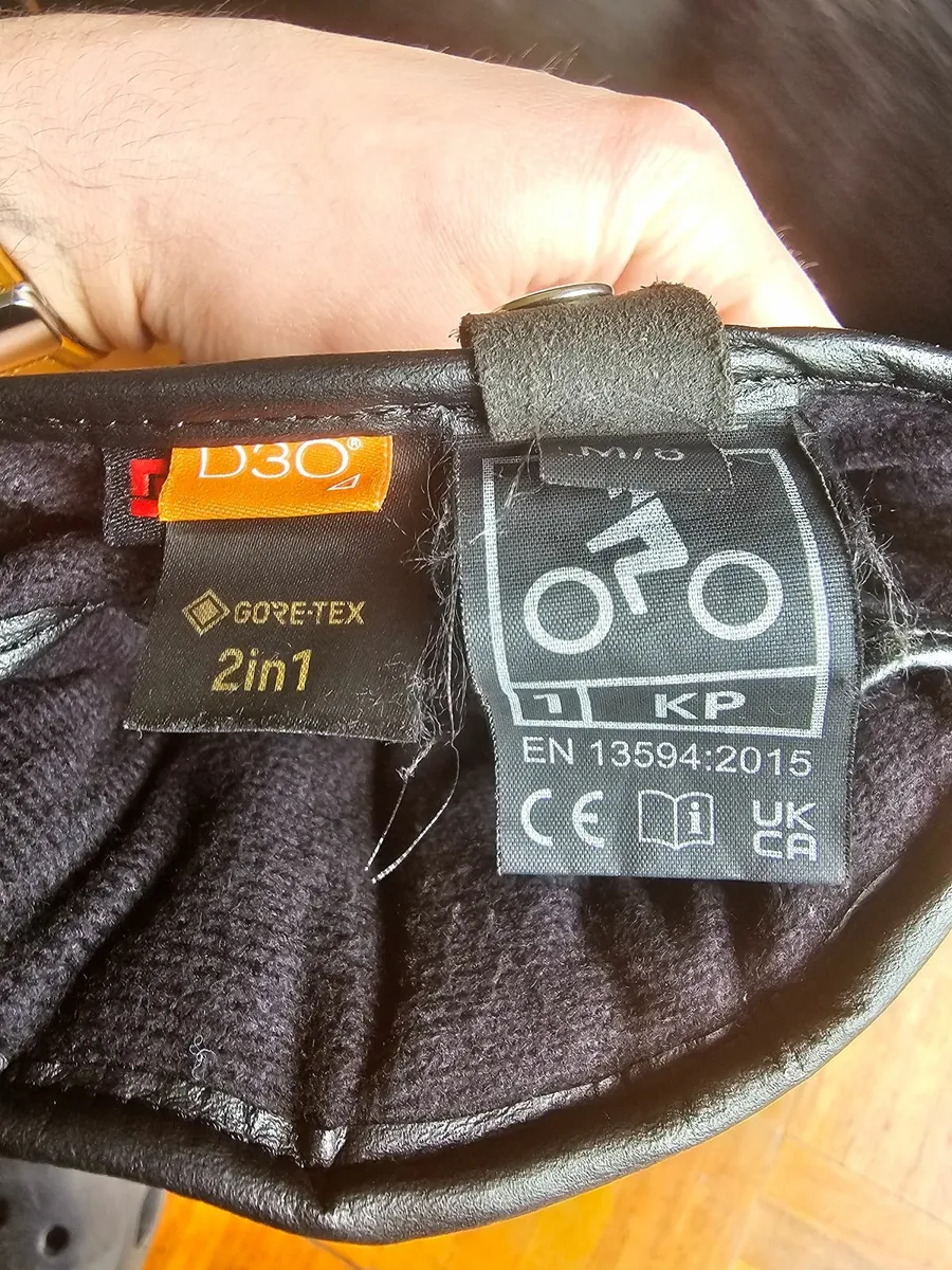 Richa Winter Gore-Tex waterproof motorcycle gloves - Image 2