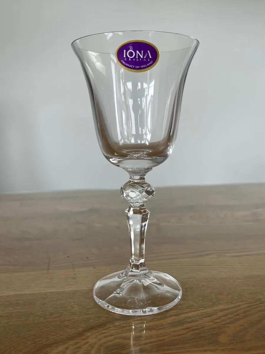 Crystal Wine Glasses for  sale - Image 1