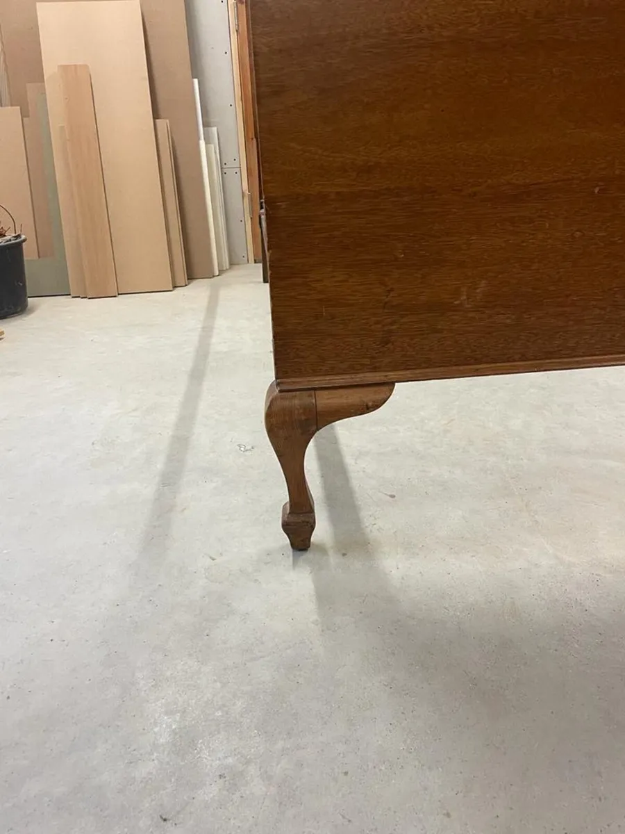 Antique Mahogany Double bed - Image 4