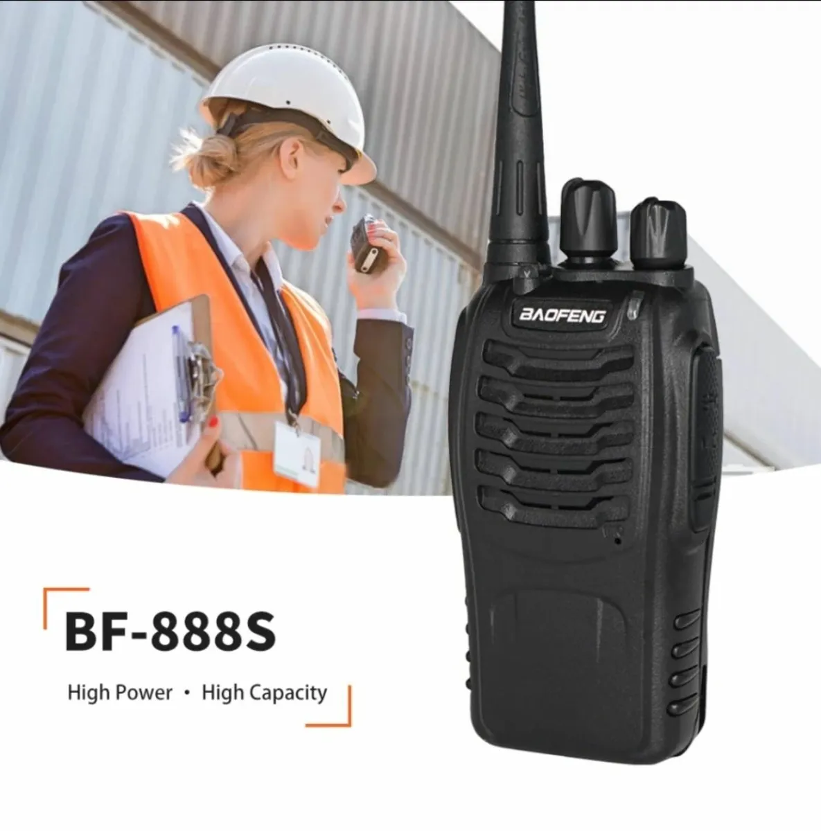 Walkie Talkie Radios Long Range Handheld Security - Image 3