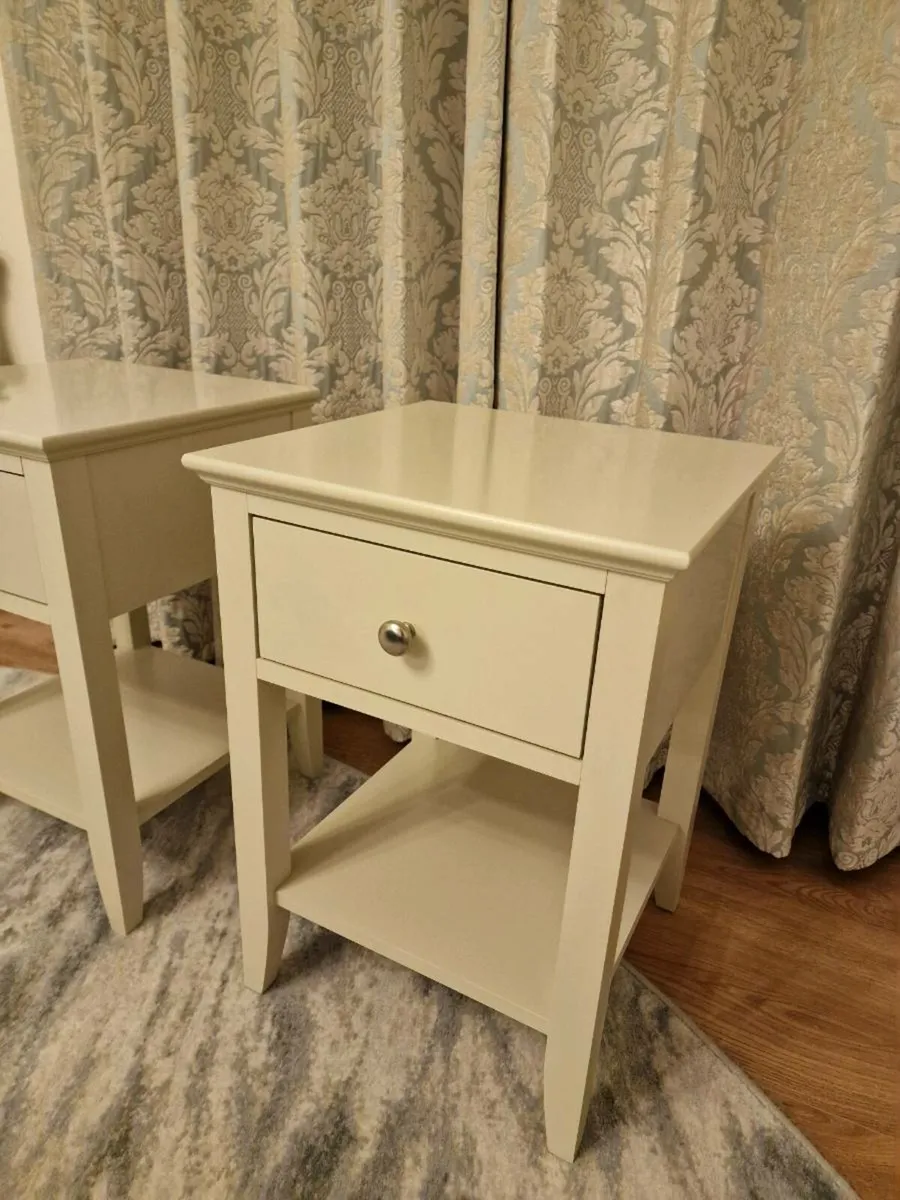 Pair of Ashby Cotton Night Stands/ Lockers - Image 3
