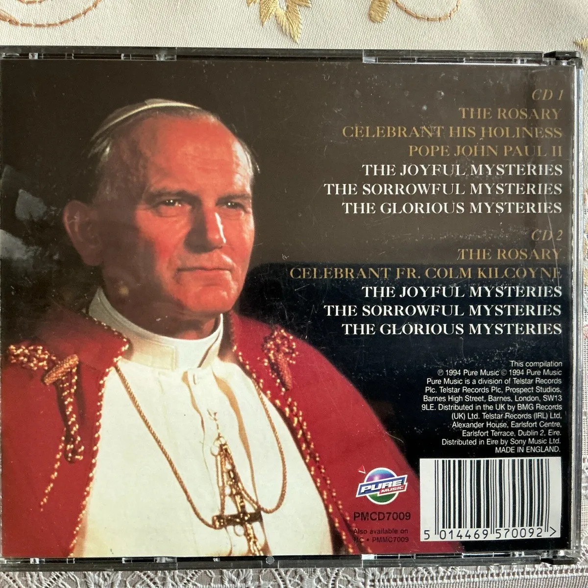 The Rosary cd Pope John Paul - Image 1