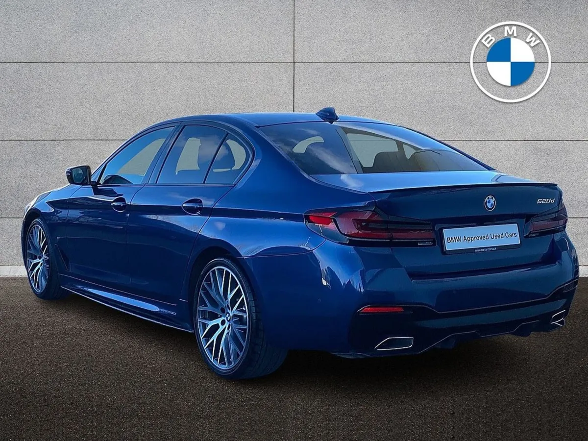 BMW 5 Series 520d M Sport Saloon - Image 3