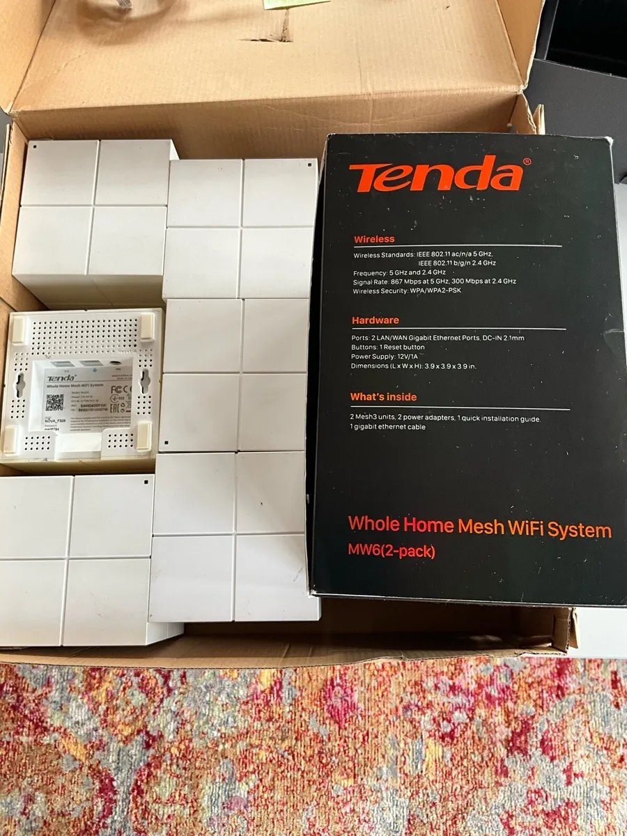 Whole home Tenda Nova  mesh wi-fi system - Image 1
