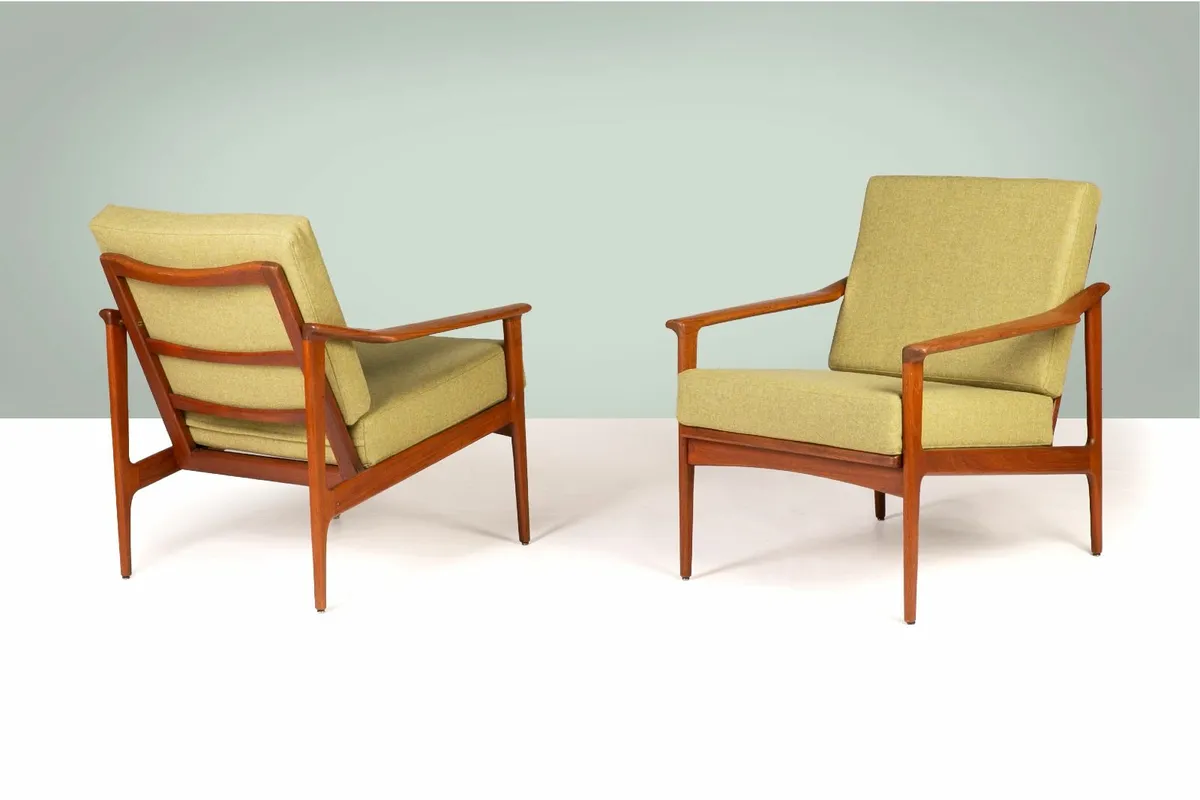 Kofod Larsen Danish Armchairs - Image 1