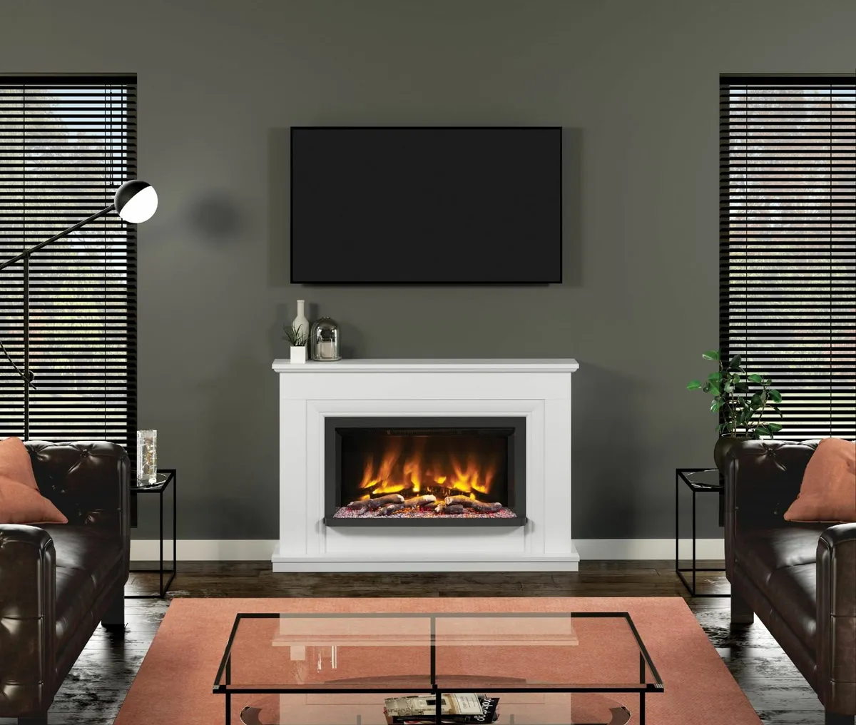 LAVINA PRYZM Electric Fireplace suite 50″ - Image 1