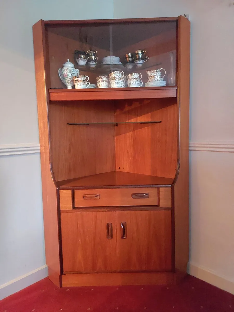 G-Plan Mid-Century Corner Cabinet - Image 1