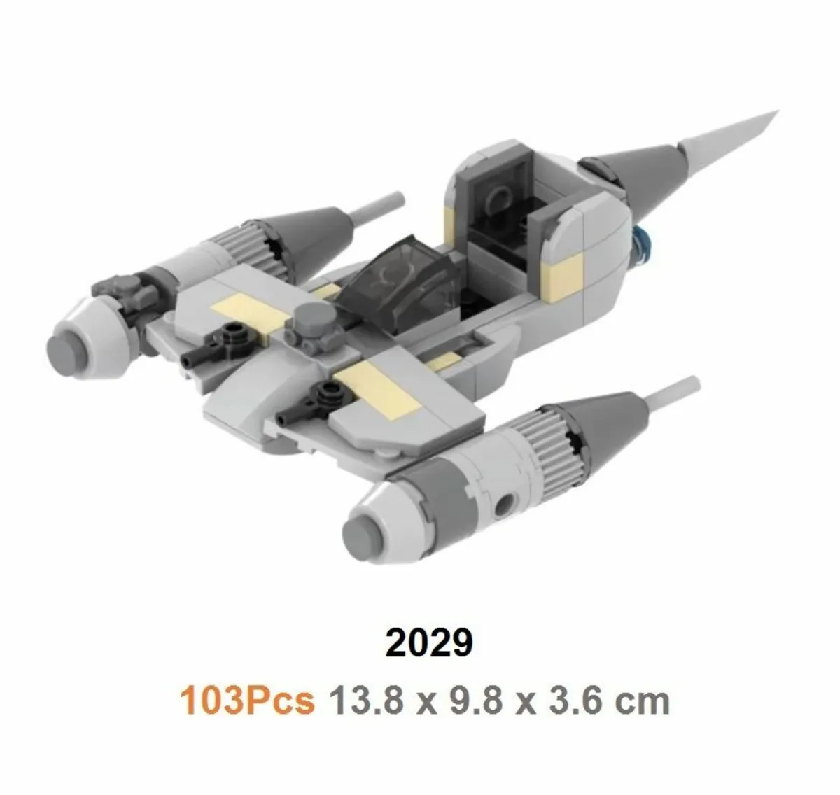 Star Wars Mandalorian Mini N-1 Starfighter Lego - Image 1