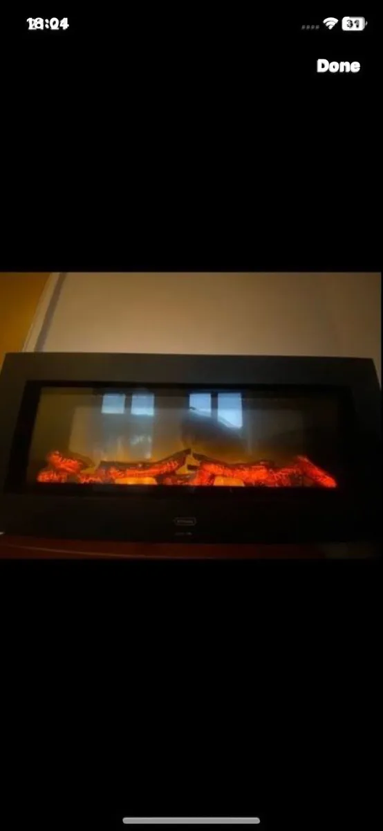 Dimplex optiflame wall mount 50" fire