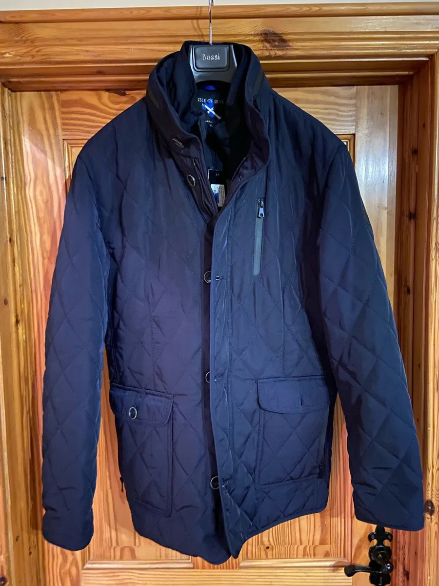 Men’s Navy Coat - Image 1