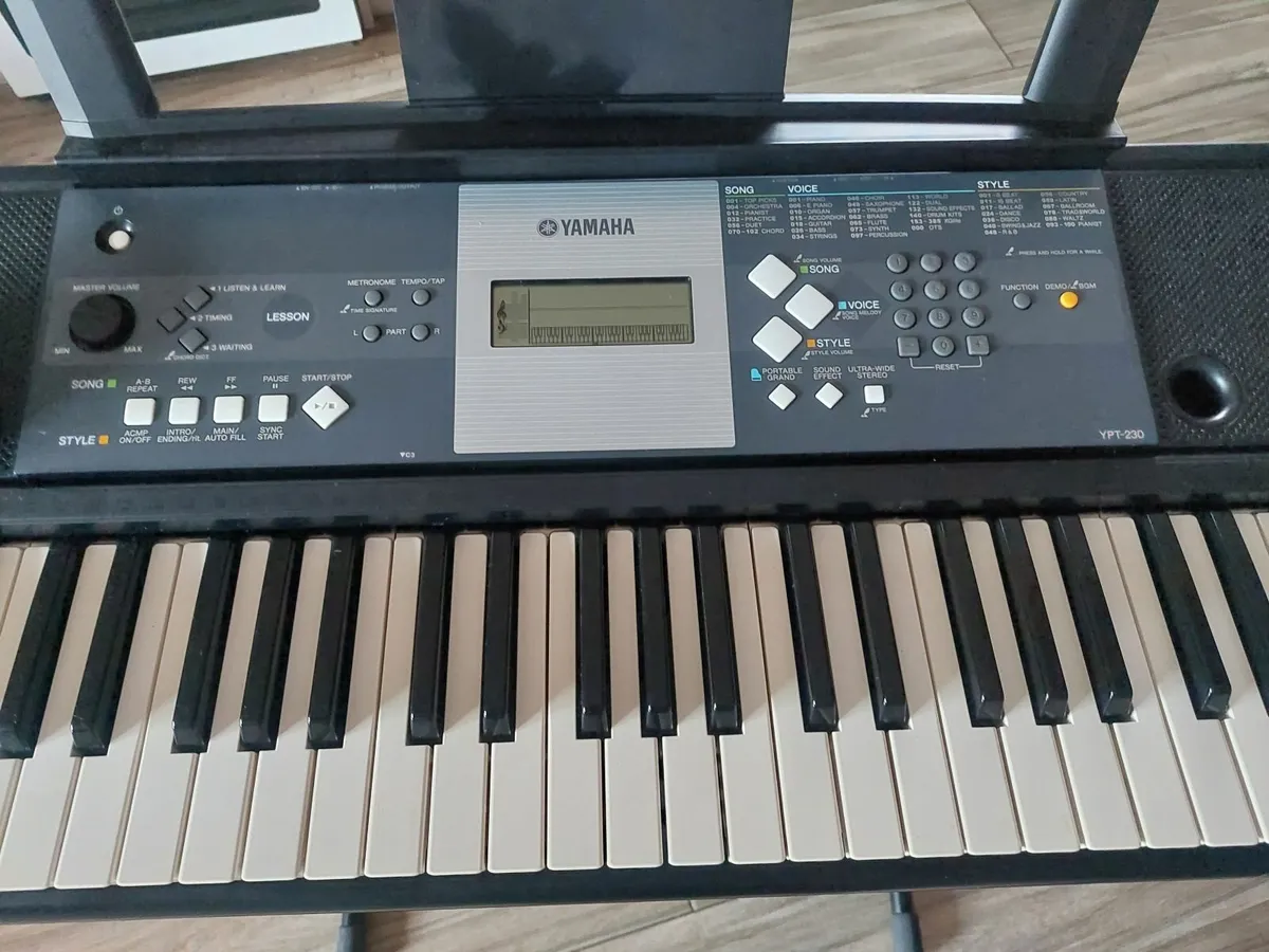 yamaha keyboard  model ypt230 - Image 1