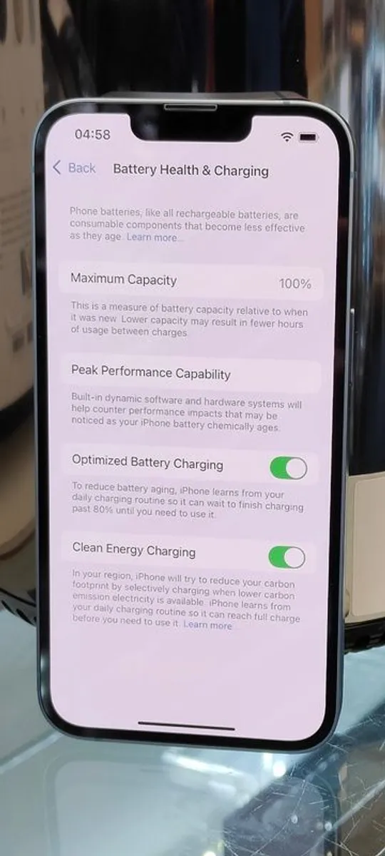 Apple iPhone 14 128GB Factory Unlocked Bliue (Battery: 100%) - Image 4
