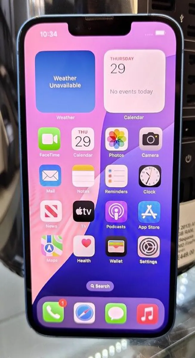 Apple iPhone 13 128GB Factory Unlocked Bliue (Battery: 87%) - Image 3