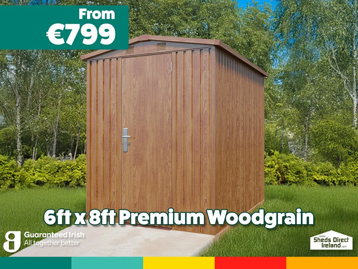 The New Premium Woodgrain Sheds! - Image 3
