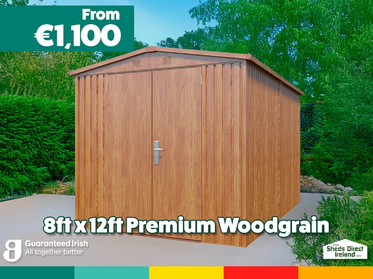 The New Premium Woodgrain Sheds! - Image 4
